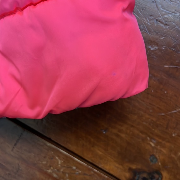Neon pink reversible puffer coat - Picture 5 of 6
